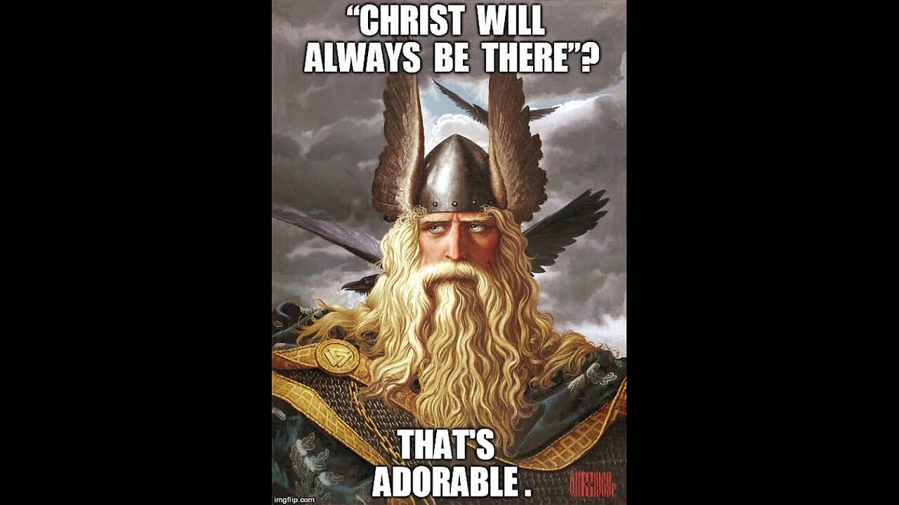 jews do not worship Odin. What kind of idiot came up with that idea?