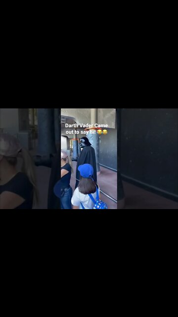 Darth Vader Meet and Greet Came to Us!