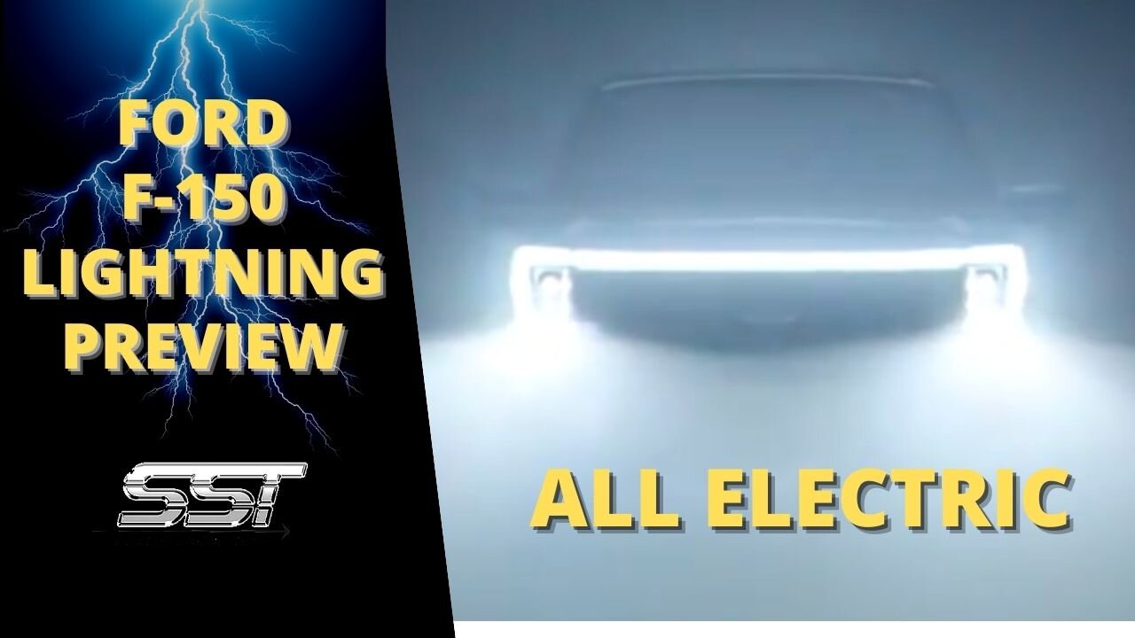 FORD F150 LIGHTNING ELECTRIC PICKUP TRUCK PREVIEW