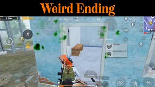 Weird Ending... - PubG Mobile