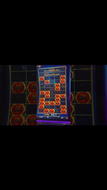 Midday Bonus Video - Ultimate Fire Link - Power 4 - Awesome Hand Pay!!! Foxwoods Casino! #shorts