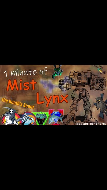 BATTLETECH #Shorts - Mist Lynx, the Death's Scout