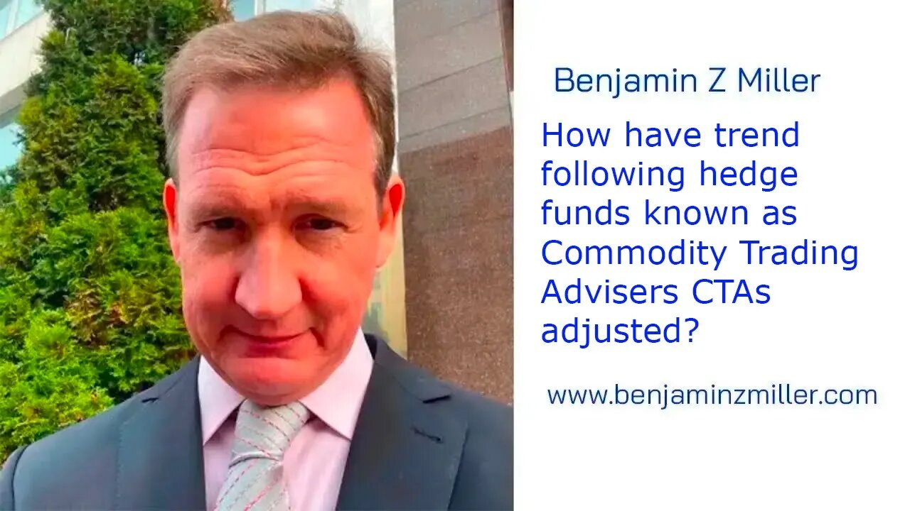 How have trend following hedge funds known as Commodity Trading Advisers CTAs adjusted?