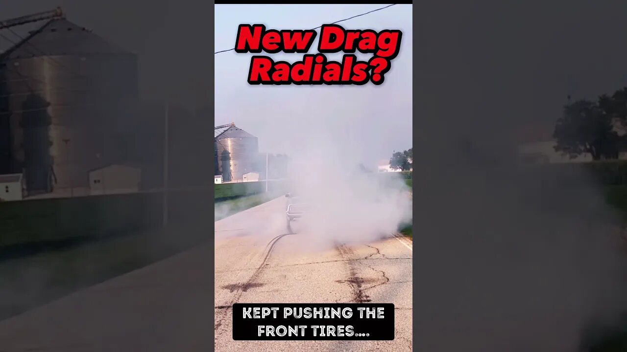 How to Break In New Drag Radials #shorts