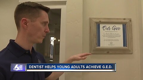 Dentist helps young adults achieve GEDs