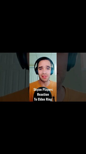 Skyrim Players Reaction to Elden Ring #eldenring