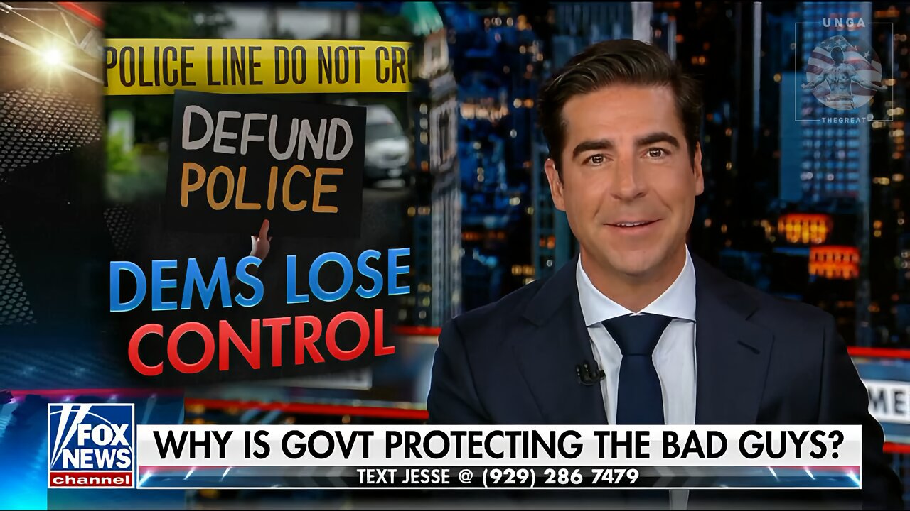 Jesse Watters: The Left Worked Tirelessly to Defund Police and Put Criminals Back on the Streets