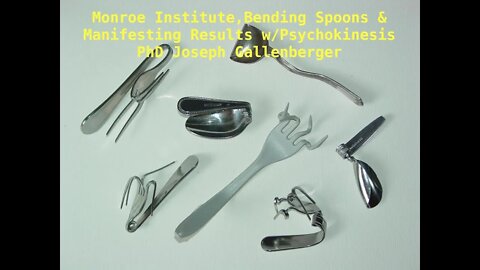 Monroe Institute, Bending Spoons & Manifesting Results w/Psychokinesis PhD Joseph Gallenberger