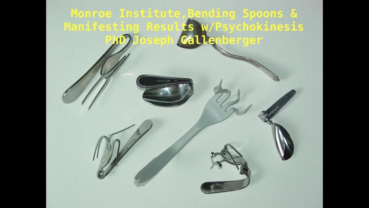 Monroe Institute, Bending Spoons & Manifesting Results w/Psychokinesis PhD Joseph Gallenberger