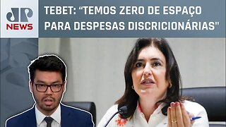 Tebet alerta sobre consequências caso arcabouço fiscal não seja aprovado; Kobayashi analisa