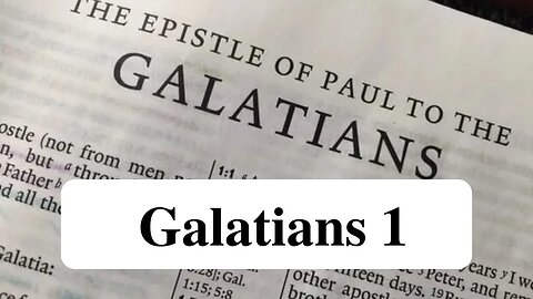 Galatians 1