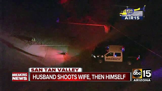 PCSO: Man shoots wife, self in San Tan Valley