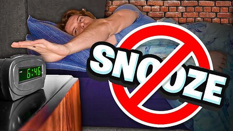 How To Wake Up Instantly (Stop Snoozing)