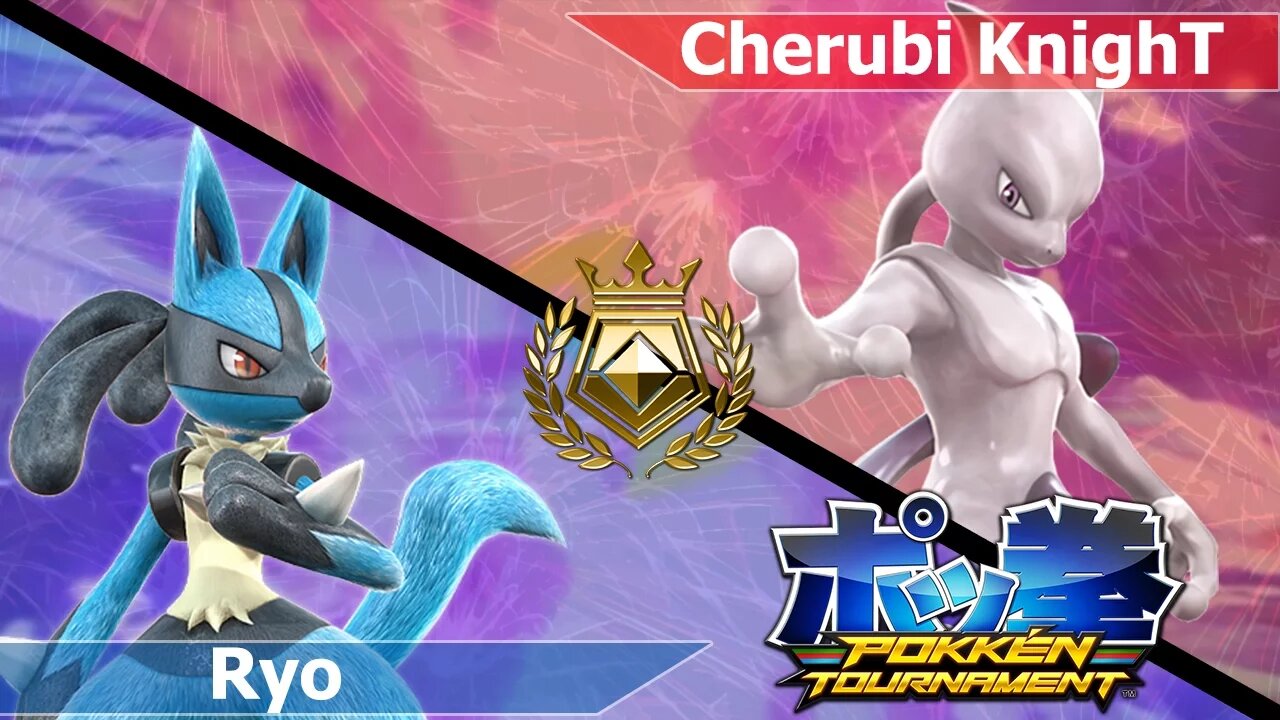 MVG|Ryo (Lucario) vs. MVG|CherubiKnighT (Mewtwo) - Pokkén Tournament Exhibitions