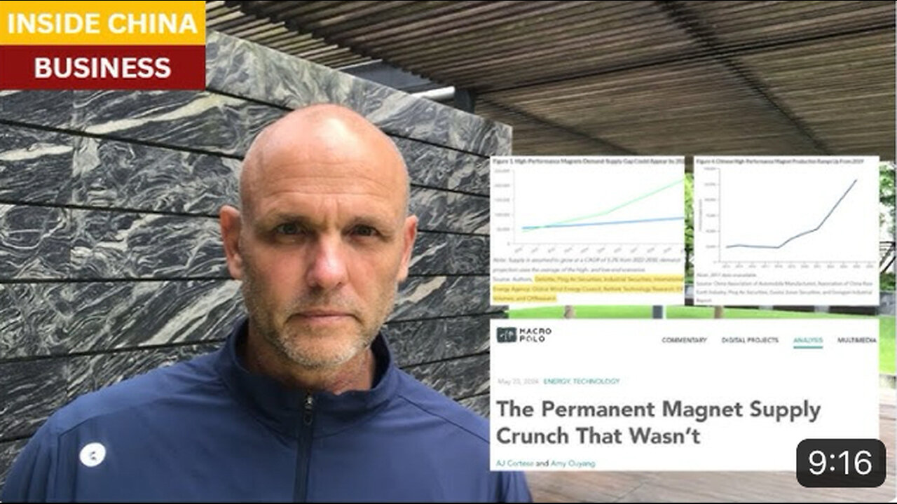 Video: Magnets, Chinese shortages that never happen