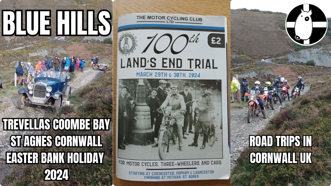 100th Land's End Trial , Blue Hills , Cornwall, UK, Hill Climb