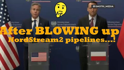 After blowing up the NordStream2 pipelines...!