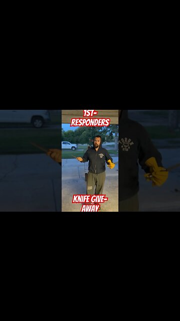 Knife Give Away-First RespondersBenefit at family Ranch #charity #montana #firstresponders