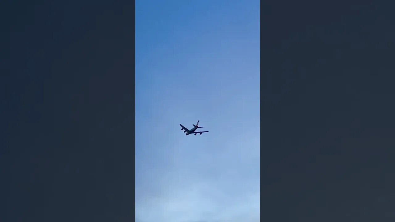 A-380 fly over