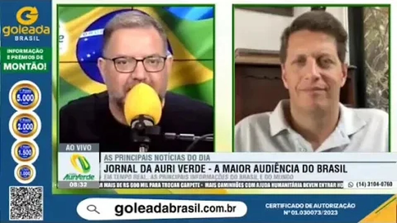 Alexandre Pittoli recebe o futuro prefeito de São Paulo Ricardo Sales