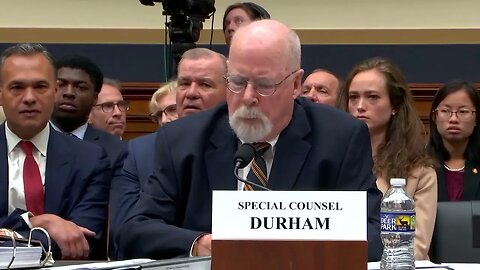 Special Counsel John Durham Informs Dem Rep Hank Johnson His Investigation Didn't Cover Hunter Biden