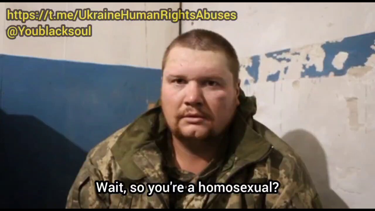 Ukrainian POW says he was raped by his commander