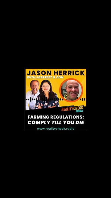 Farming Regulations: Comply Till You Die