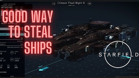 Good Way To Steal Ships (Starfield Gameplay)