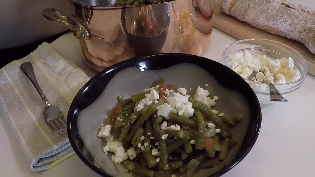 Heart Health Month: Braised string beans with Luna Grill