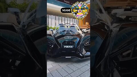 Supercar Slingshots vs. Trike Cart Showdown: Miami Police, Aventura Police, and NYPD Battle it Out!