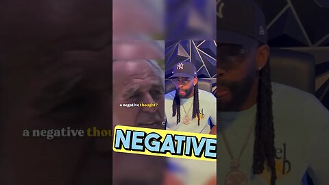 Negative thoughts have consequences