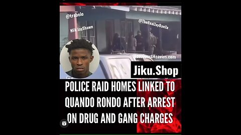 Police raid Quando Rondo homes after RICO arrest. Facing life in prison for charges. King Von etc.