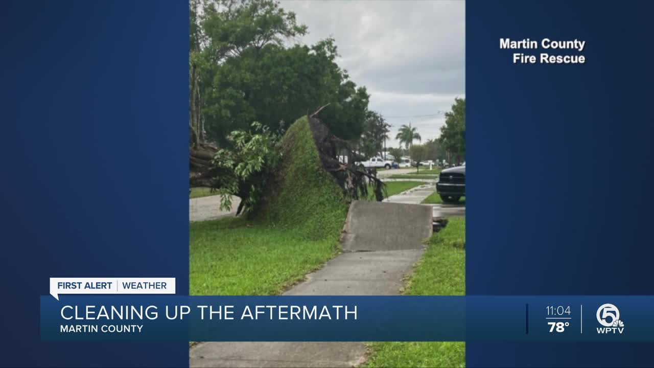 Severe storms blow through Martin County with heavy rain, strong winds