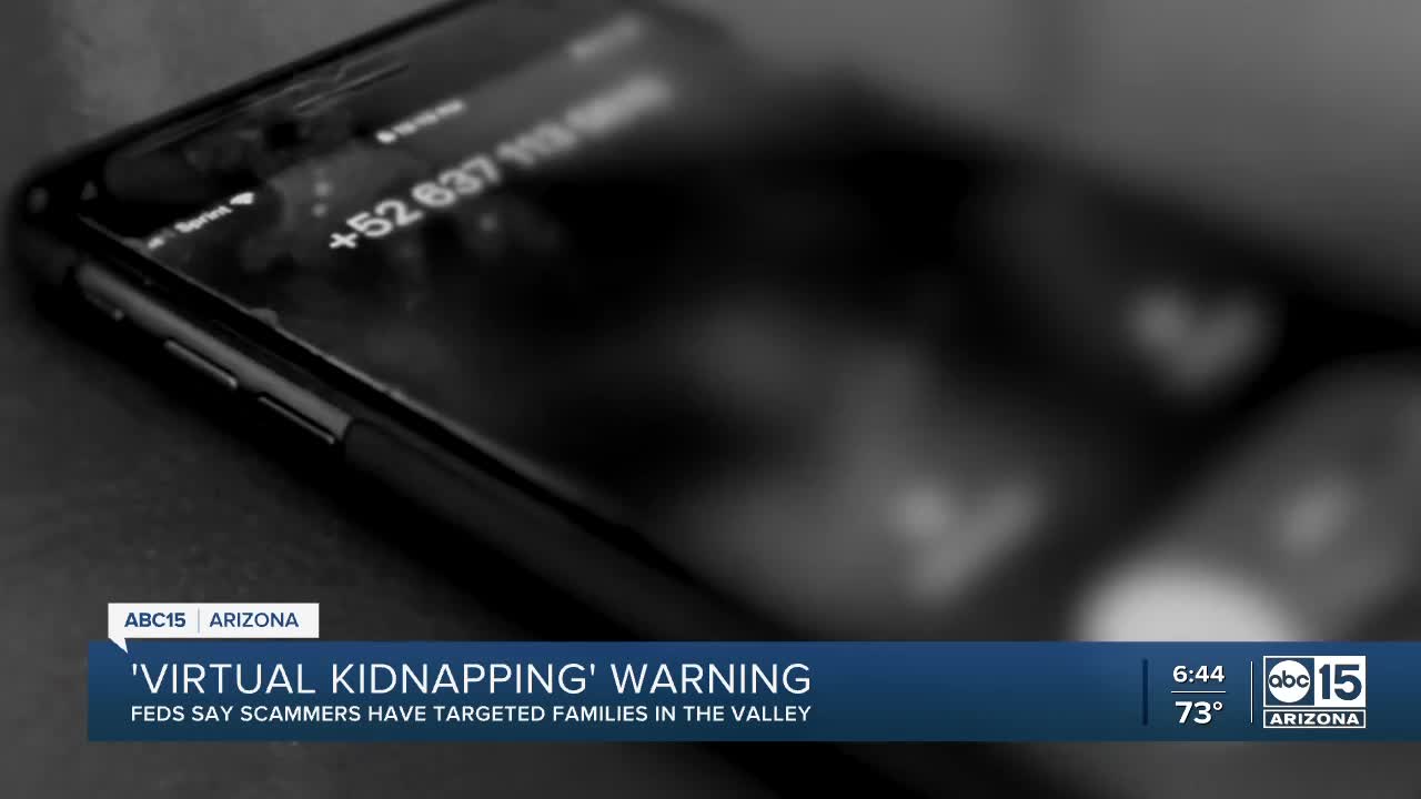 'Virtual kidnapping' warning