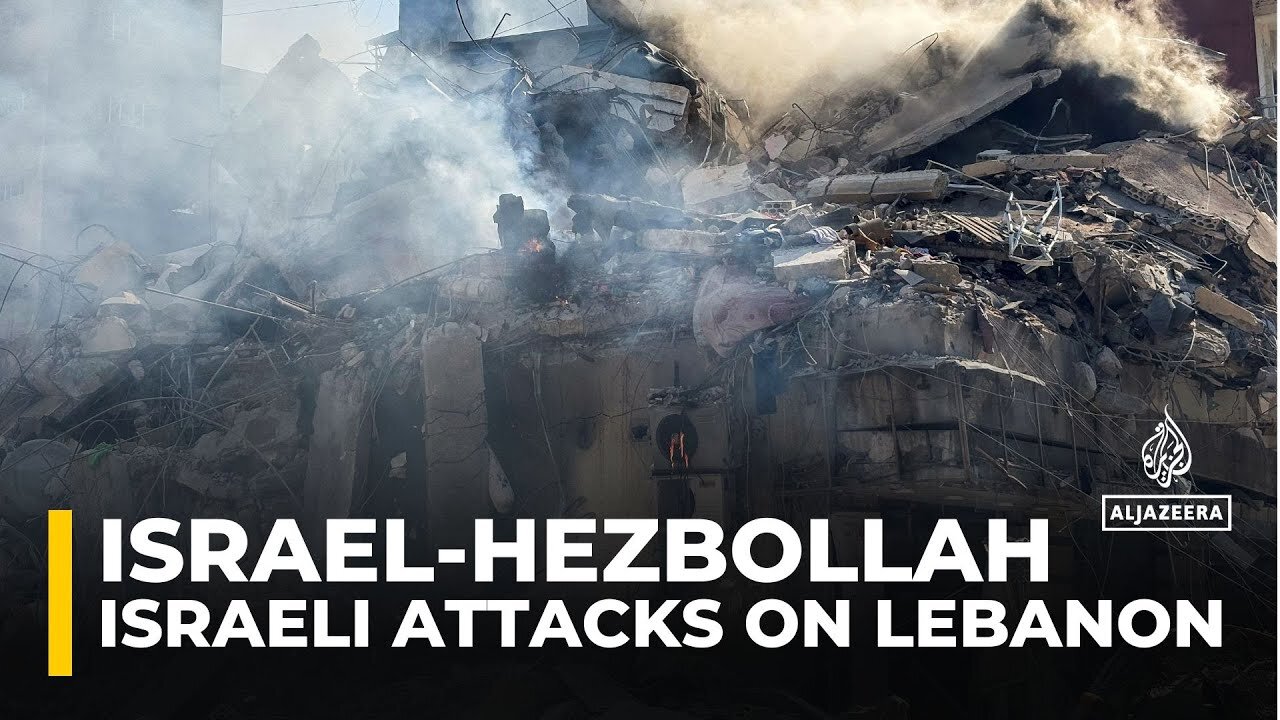 Lebanon attacks: Israeli air strikes in central and southern regions