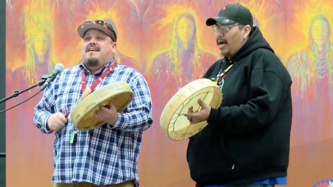 Stone Pipe Days Celebrated At Lethbridge College - March 17, 2022 - Micah Quinn