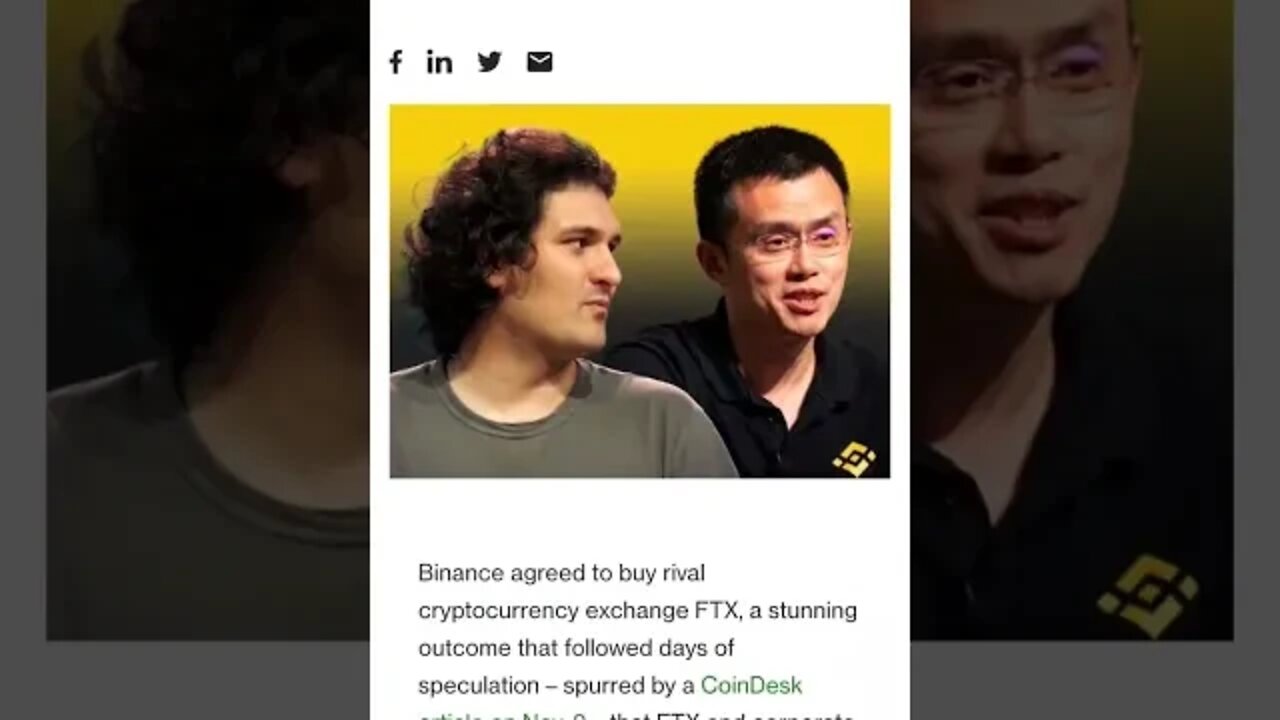 Binance Buys FTX 🚀🚀🚀