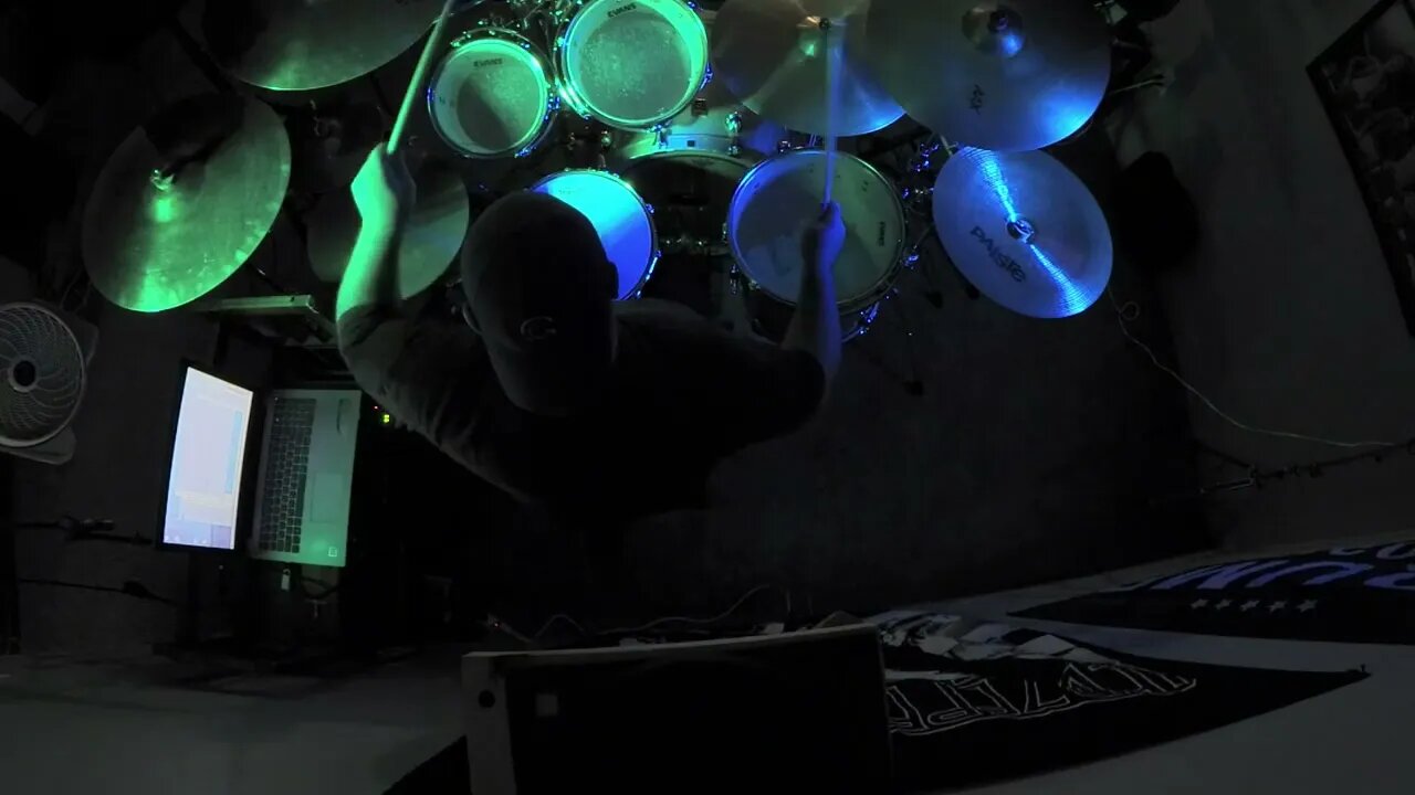 Voodo, Godsmack #drumcover #drumimprovisation #voodoo #godsmack