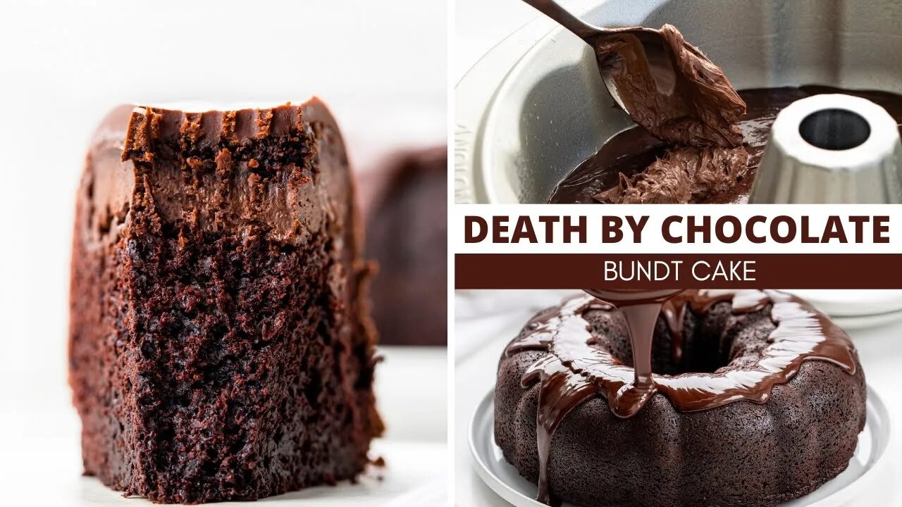 Death By Chocolate Bundt Cake: A chocolate lover's dream come true!