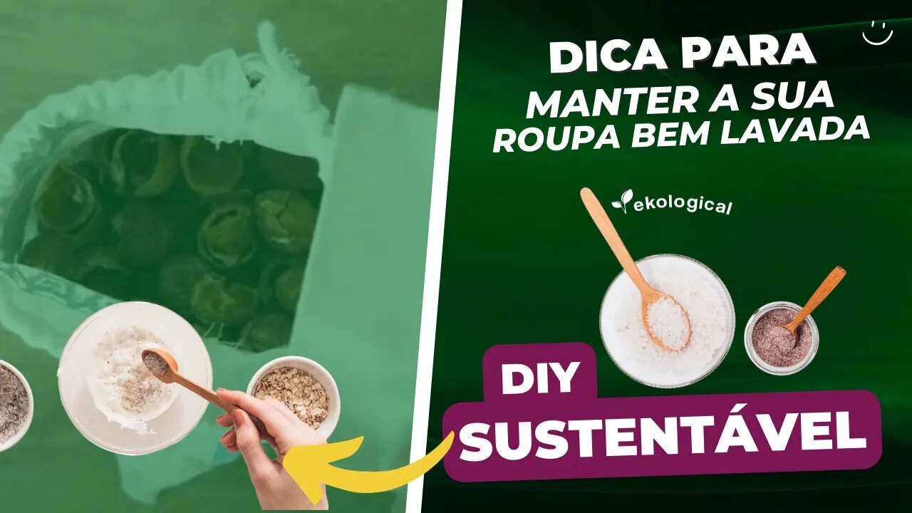 COMO MANTER A SUA ROUPA BEM LAVADA COM PRODUTO CASEIRO | FAÇA VOCÊ MESMO #diy