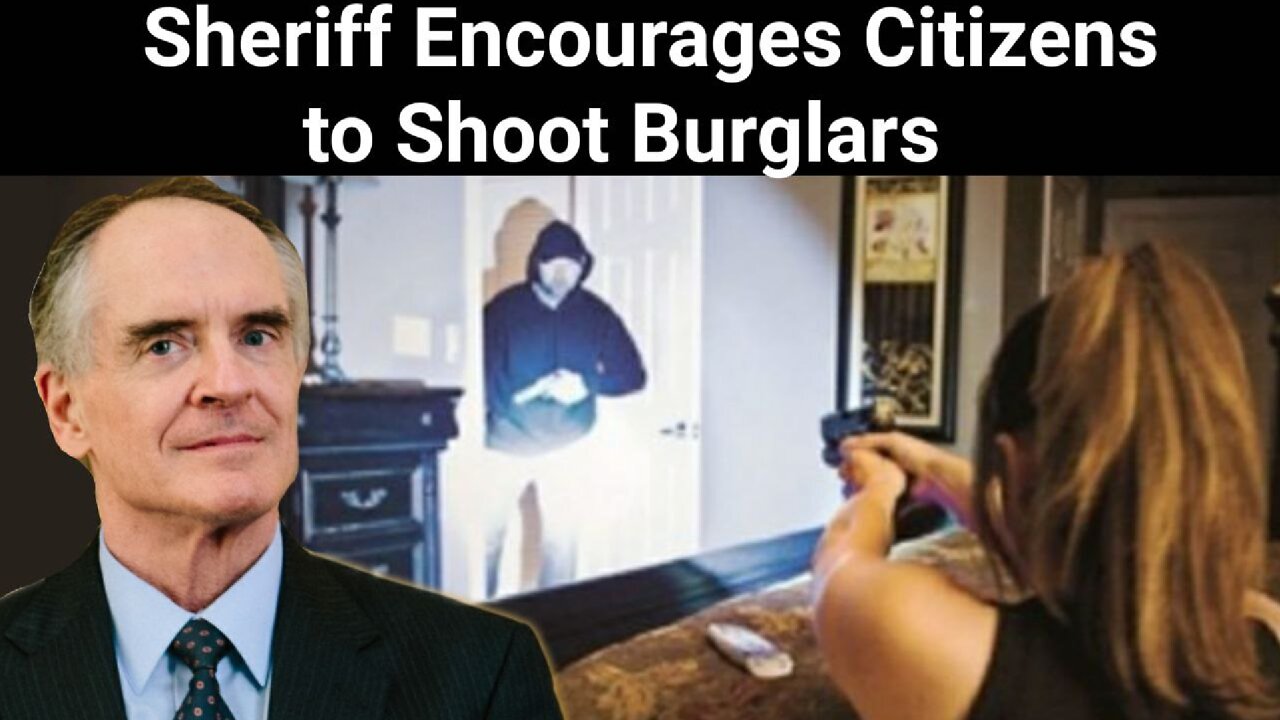 Jared Taylor || Sheriff Encourages Citizens to Shoot Burglars