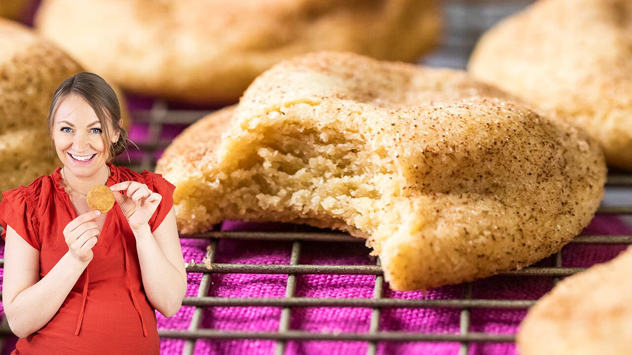 Peanut Butter Snickerdoodles