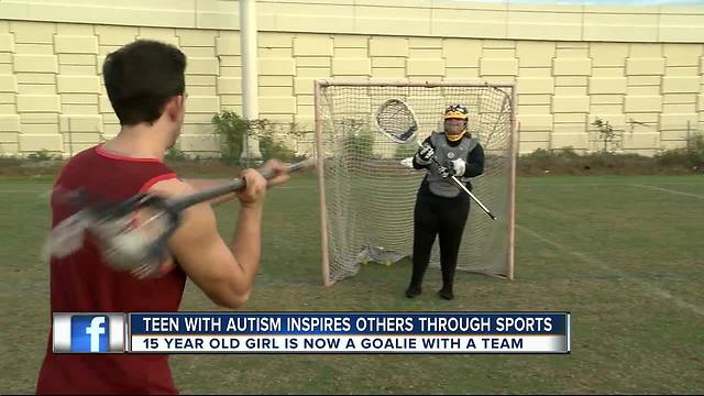 Lacrosse helps teenager with autism beat the odds, inspire others