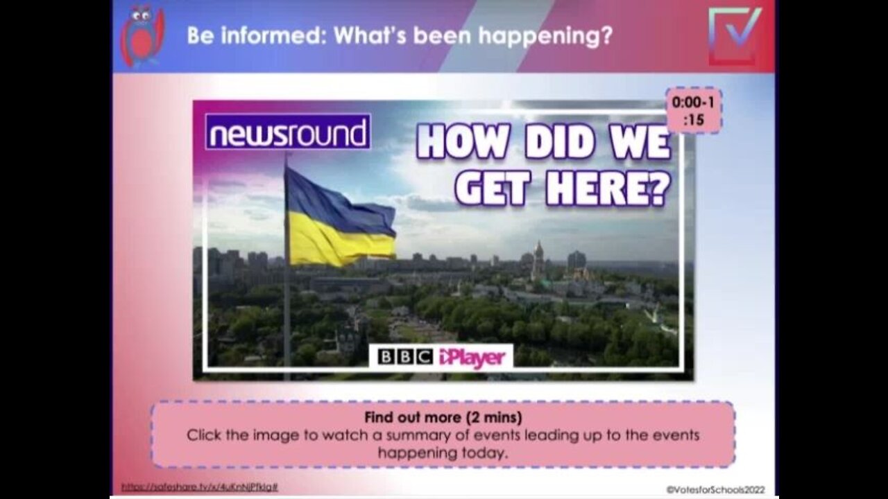 Ukraine in UK Primary Schools