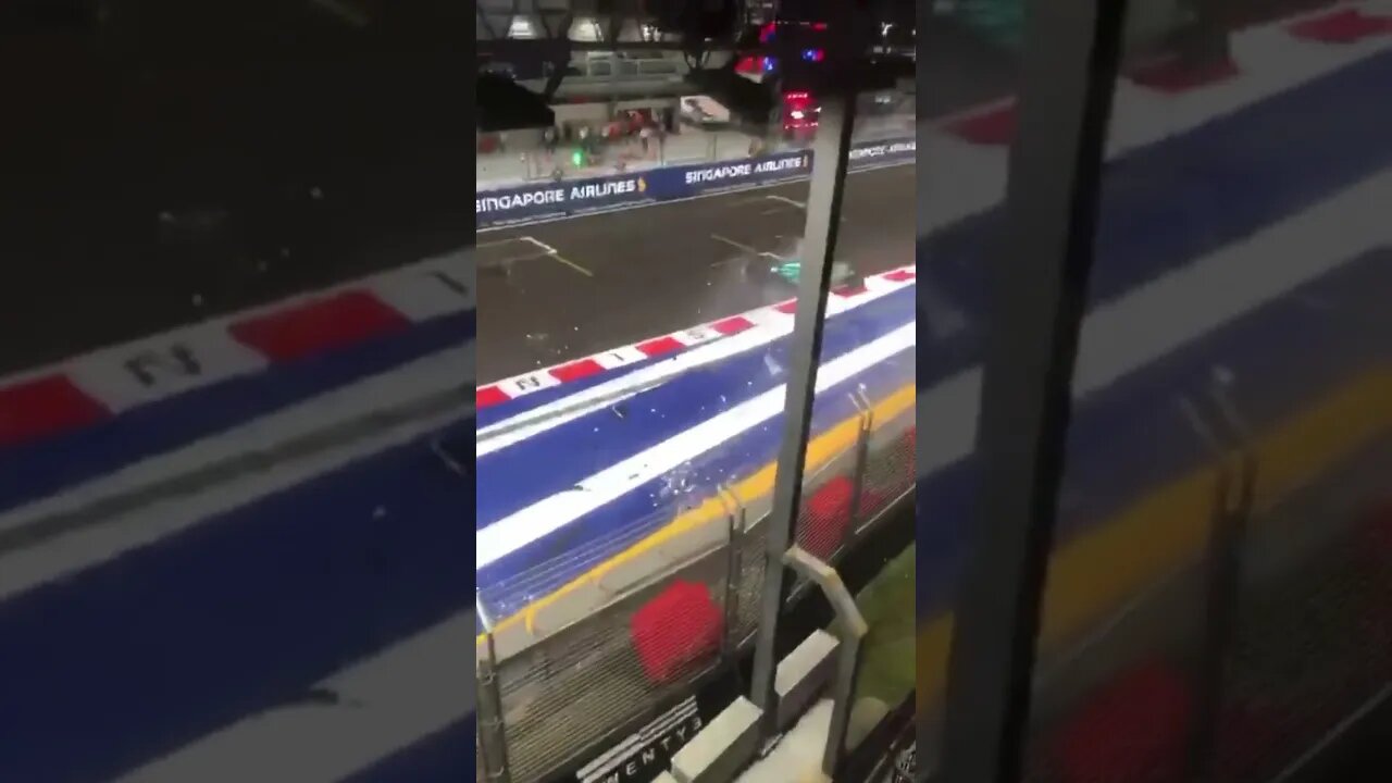 Lance Stroll Crash