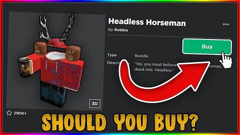 Should You Buy The HEADLESS HEAD In 2021? 🤔 [ROBLOX]