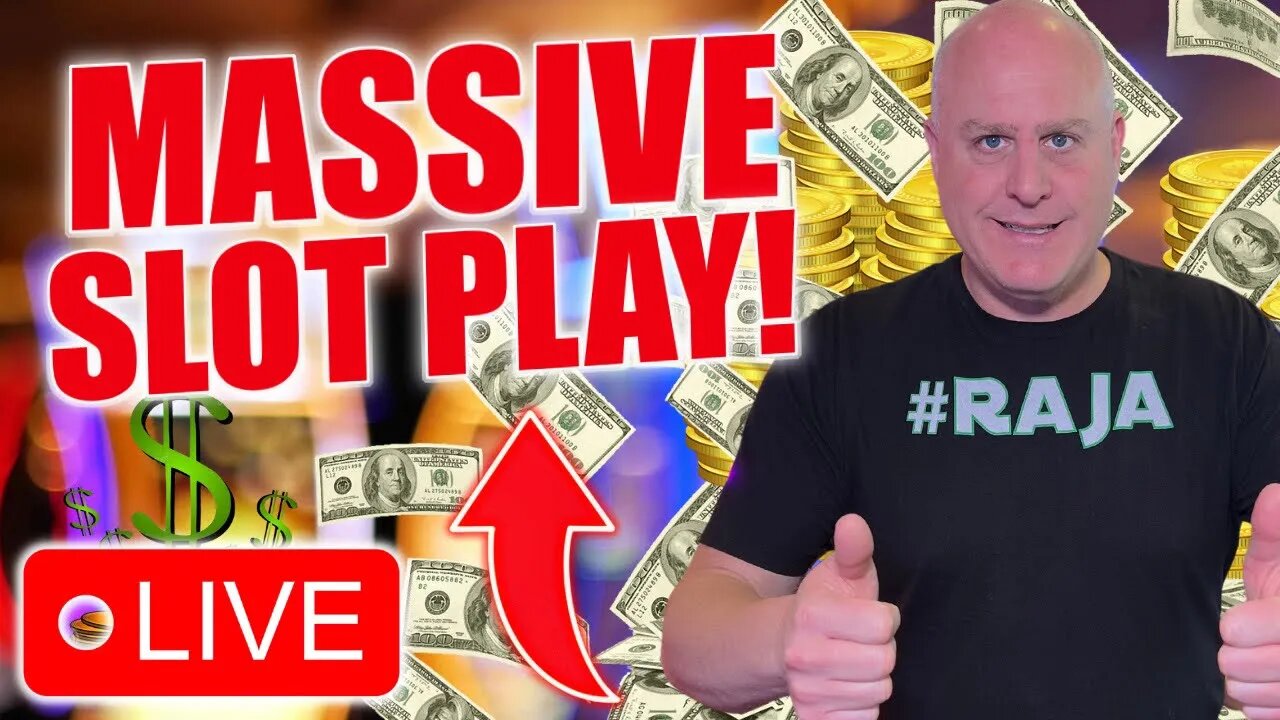 🔴 LIVE NOW! 🤑 Watch The Raja WIN MASSIVE JACKPOTS Playing High Limit Slots!