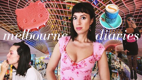 chadstone shopping center, hello kitty cafe, world food books & more | melbourne diaries