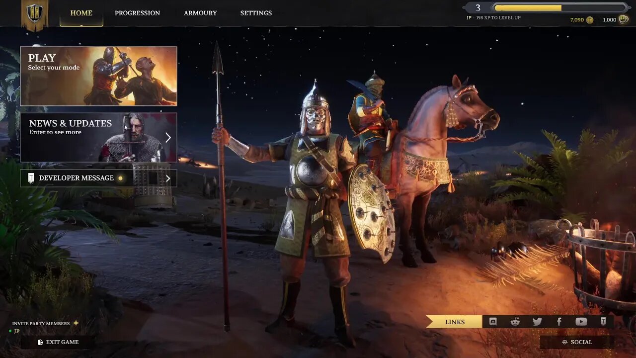 Chivalry 2, Battle time / start video at 2min -