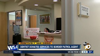 Dentist donates services to Border Patrol agent with ALS